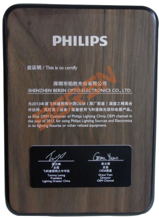 鉑勝 -- PHILIPS正規(guī)授權文件