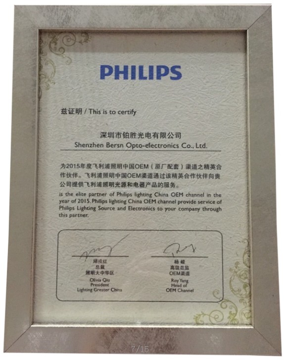鉑勝 -- PHILIPS正規(guī)授權文件